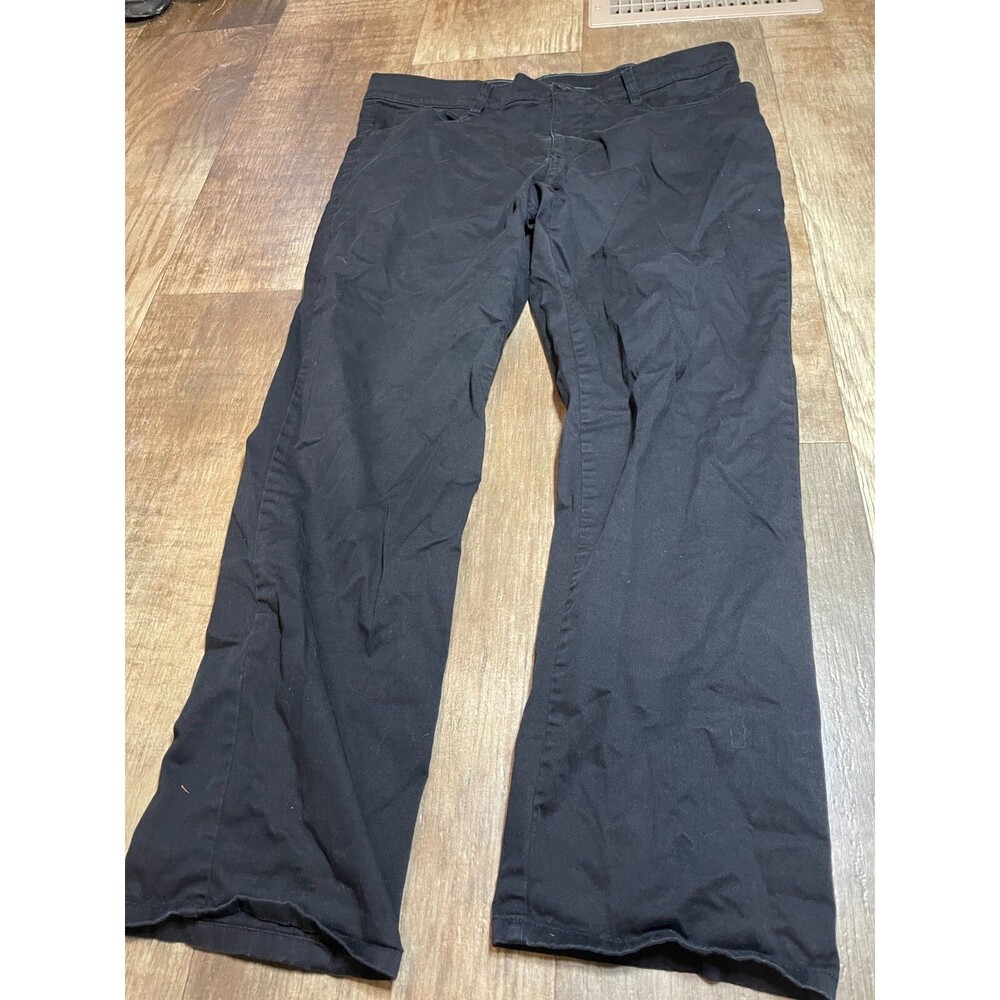 Perry Ellis Pants Womens Size 36 x 30 Black